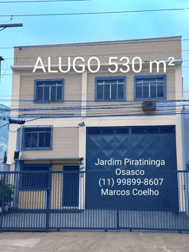 Imóvel para aluguel possui 500 metros quadrados em Piratininga - Osasco - SP