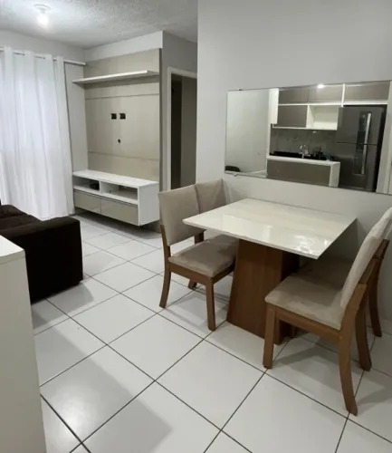 Alugo Smart Flores no 4º andar semi-mobiliado