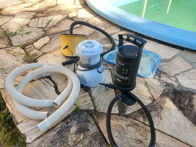 Acessórios para piscina inflável