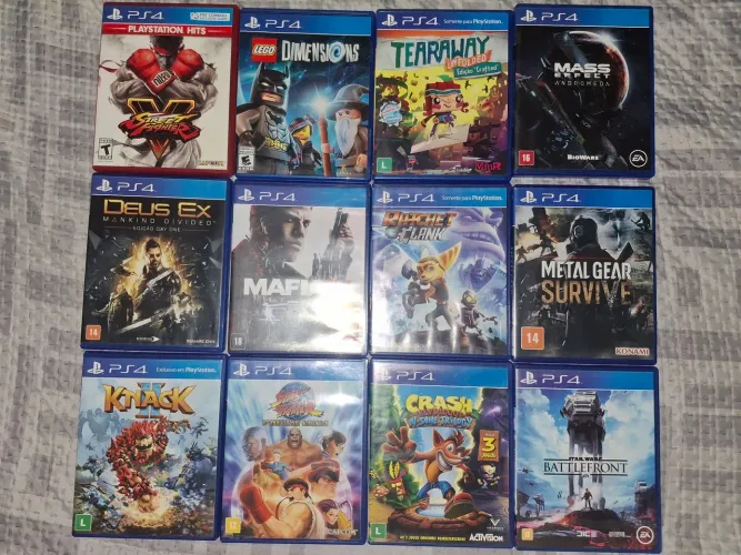 Jogos Ps4 escolha o seu e me chame para negociar