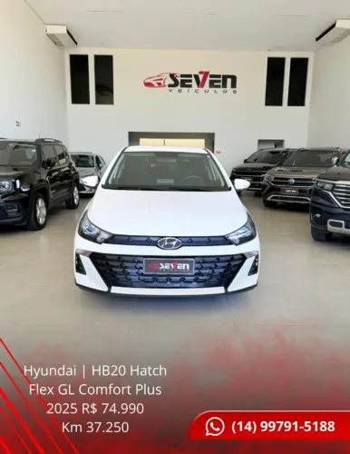 Hyundai HB20 Comfort Plus 1.0 Flex 12V Mec. 2025