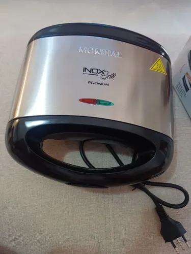 Sanduicheira grill antiaderente 2 em 1 mondial aceito ofertas