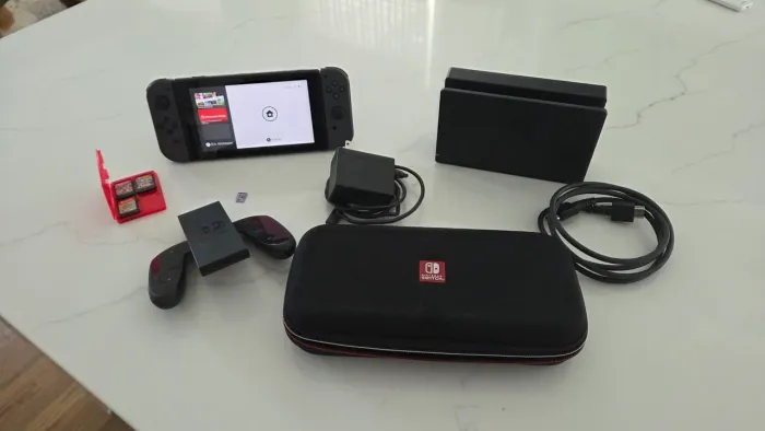 Nintendo Switch V1 + 3 jogos + 512gb Pokemon
