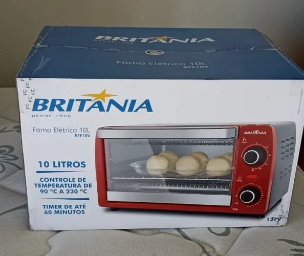 FORNO ELÉTRICO BRITÂNIA