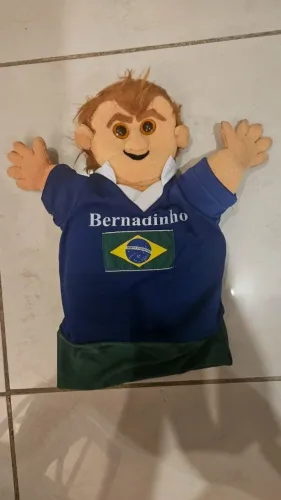 Fantoche de luxo personalizados ideal para encenações - Bernardinho (Volêi)