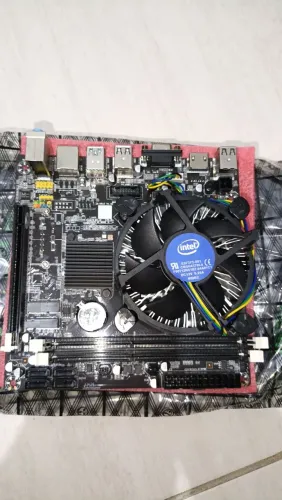 Placa Mãe Nova com slot M2 NvMe integrado - Elite Gamer Black - B75