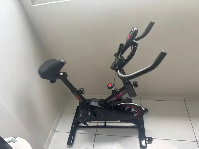 ike Ergometrica Bicicleta Ergometrica Bike Spinning Silenciosa Vertical Modelo Premium