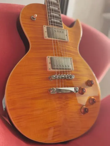 Guitarra Cort CR250 Antique Amber com Captadores Voiced - Les Paul - Nova de verdade!