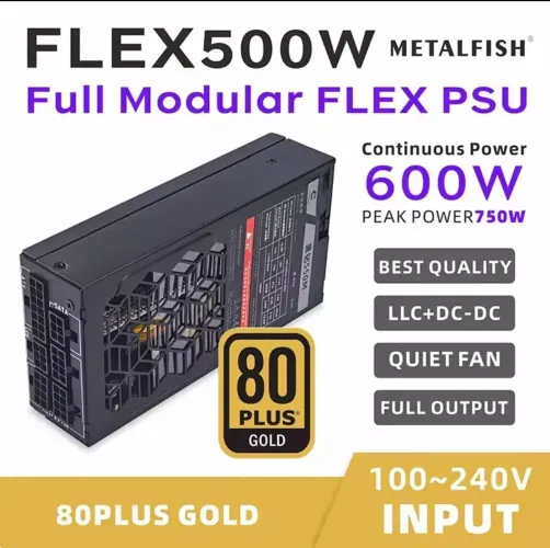 Fonte flex 500w Metalfish