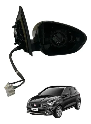Retrovisor Direito Elétrico Com Pisca Fiat Argo 2018 A 2022