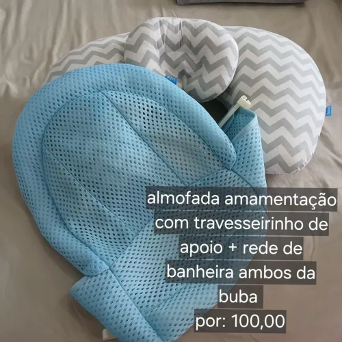 Almofada de Amamentação + rede de banho