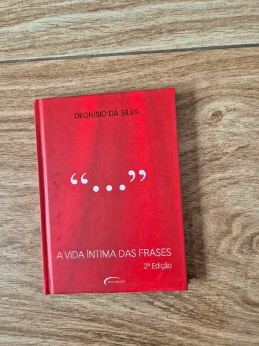 Livro - A vida íntima das frases