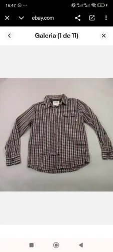 Camisa vans flanelada original 