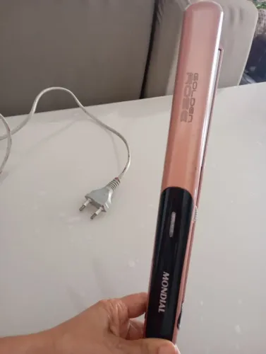 Pranchinha alisadora para cabelo Golden rose mondial