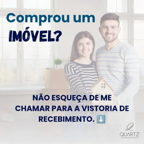 Vistoria de recebimento de imóvel novo 