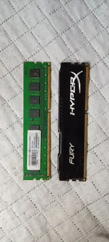 Kit Memoria RAM 16GB(2x8GB) DDR3 1600MHz para PC (tbm vendo elas separadamente)