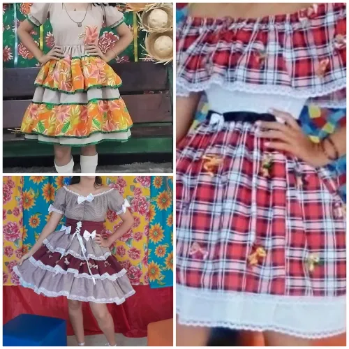 Vestido/Juninos 