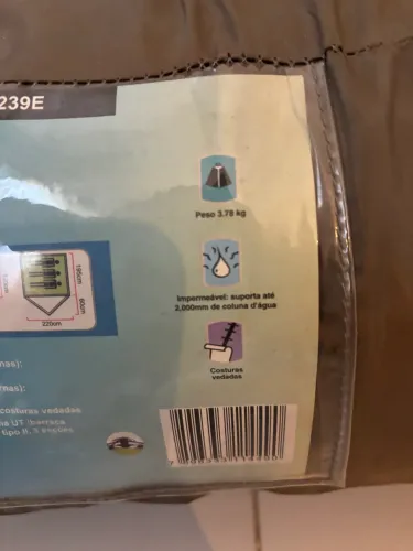 Barraca para acampamento 3 lugares