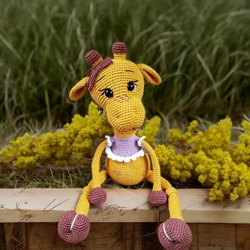 Girafinha Amigurumi