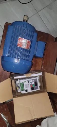 Motor 6 polos 1160rpm 220v com inversor de frequência 3cv novo