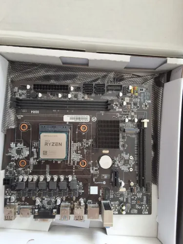 Processador Ryzen 5 5600G + Placa mãe A320