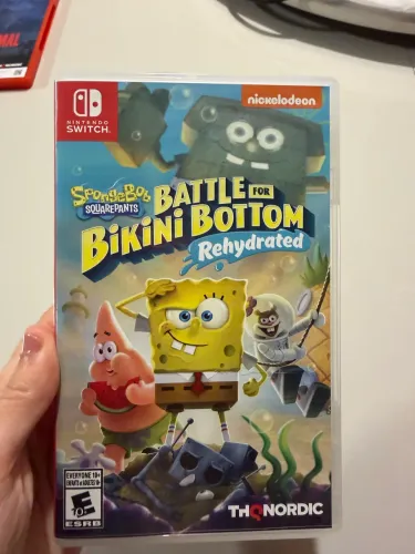 Vendo jogo Nintendo switch Battle Bikini Bob Esponja
