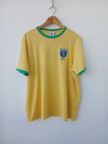 Camisa oficial retrô Seleção do Brasil 