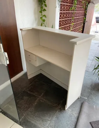 Balcão de recepção