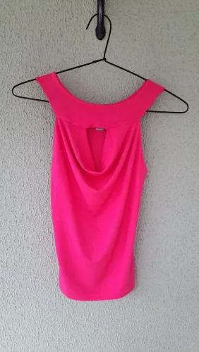 Blusa de malha rosa