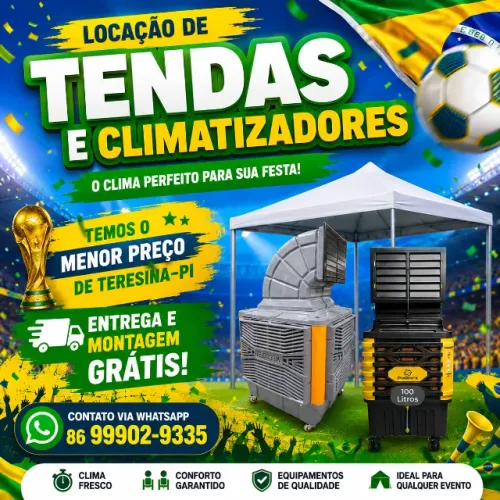 Locação de Tendas e Climatizadores para Eventos