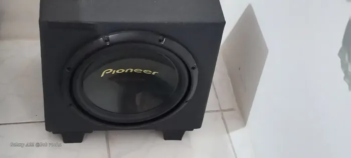 Vendo caixa de subwoofer 12 pl  pionner bobina dupla 