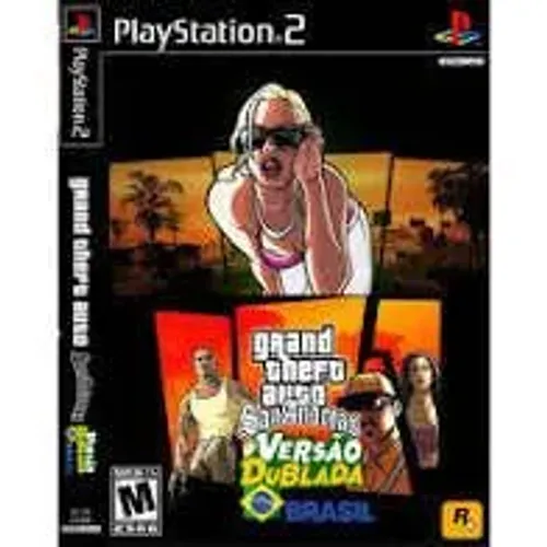 Jogo gta San Andreas ps2 dublado