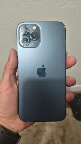 iPhone 12 Pro Max Azul 128 GB - SEMI NOVO