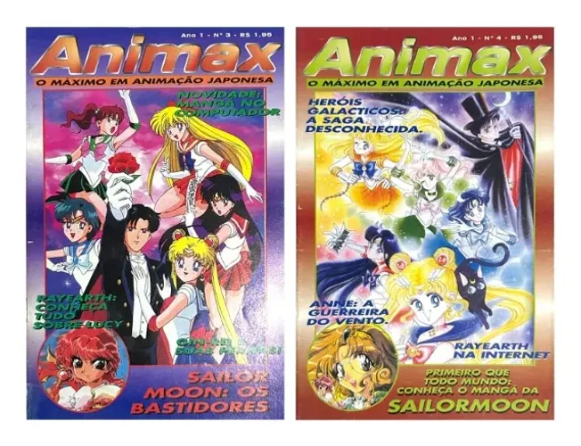 Revista Animax 3 e 4
