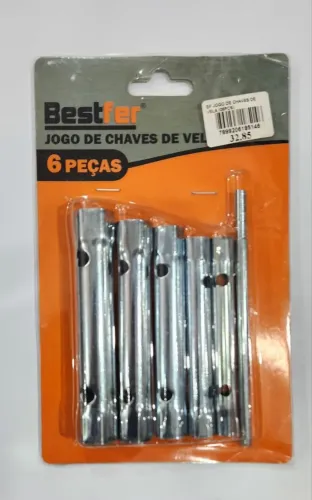 Jogo de Chaves de Vela 6 Peças BESTFER