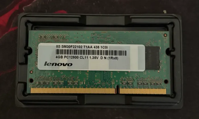 Memória 4gb Ddr3 12800s Pc3l -smart - Lenovo