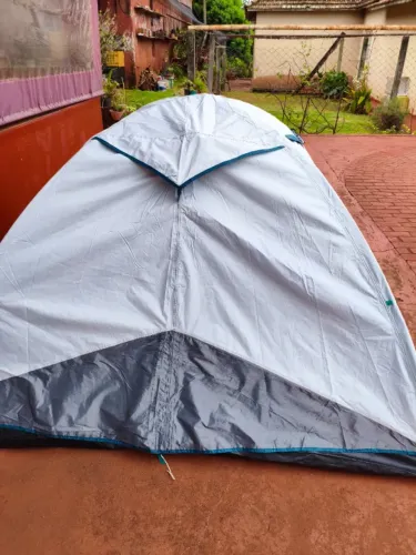 Barraca de Camping Para 3 Pessoas Fresh & Black MH100 Quechua Branca