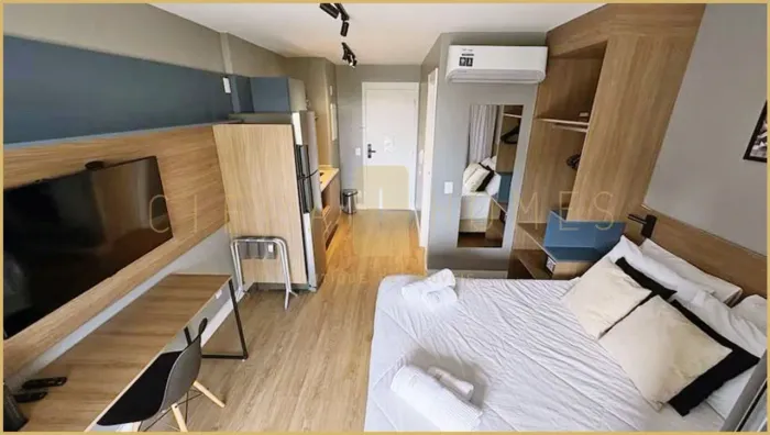 Studio com 1 dormitório para alugar, 27 m² por R$ 4.827/mês - Pinheiros - São Paulo/SP