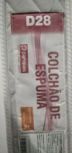 Colchao de espuma de solteiro D 28
