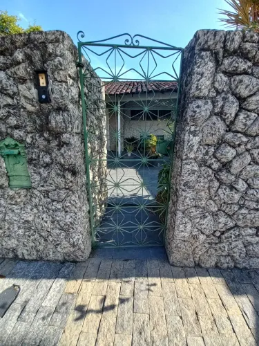 Portão social de Ferro