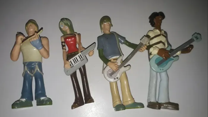 bonecos banda Gorillaz linha oficial