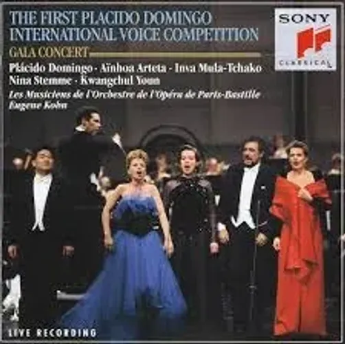 Cd Placido Domingo - Voice Competition - Paris 1993-LACRADO 