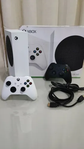 Xbox séries S 512GB semi-novo na caixa