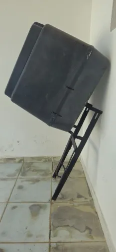 Caixa Bau 100 litros com suporte para motos com regulagem - Retirada em Mangabeira 1