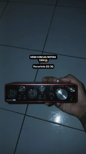 focuriste scarlett 2i2 3g