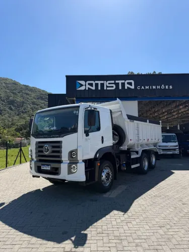 Vw 26-260 Robust 6x2 - Basculante Randon 12m3 - baixo KM