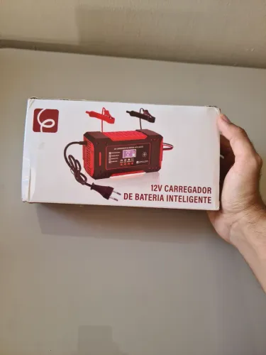 Carregador de bateria automotivo/ pronta entrega