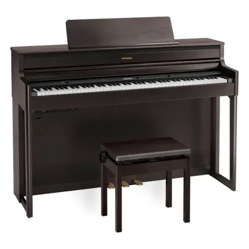 Piano Digital Roland Hp704 Dr Com Banco Original E Nota Fiscal