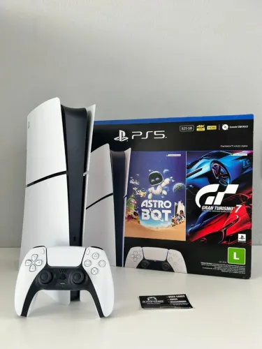 Playstation 5 Slim Modelo Novo!! Completo!! (Aceito Cartão)