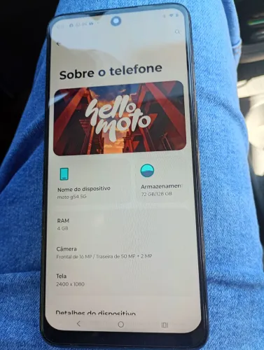 Celular moto g54